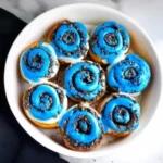 Cookie Monster Cinnamon Rolls Recipe