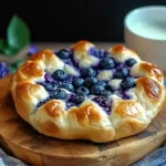 Cottage Cheese Blueberry Cloud Bread