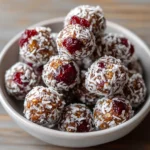 Cranberry Coconut Energy Balls
