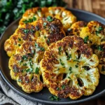 Crispy Baked Cauliflower Steaks
