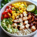 Easy Chicken Burrito Bowl Recipe