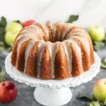 Fall's Best Vegan Gluten-Free Apple Bundt Cake with Easy Glaze