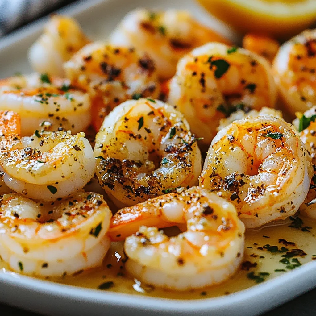 Garlic Parmesan Roasted Shrimp