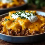 Ground Beef Cheesy Casserole