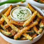 Low Calorie Air Fryer Zucchini Fries