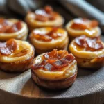 Maple Turkey Bacon Pancake Bites