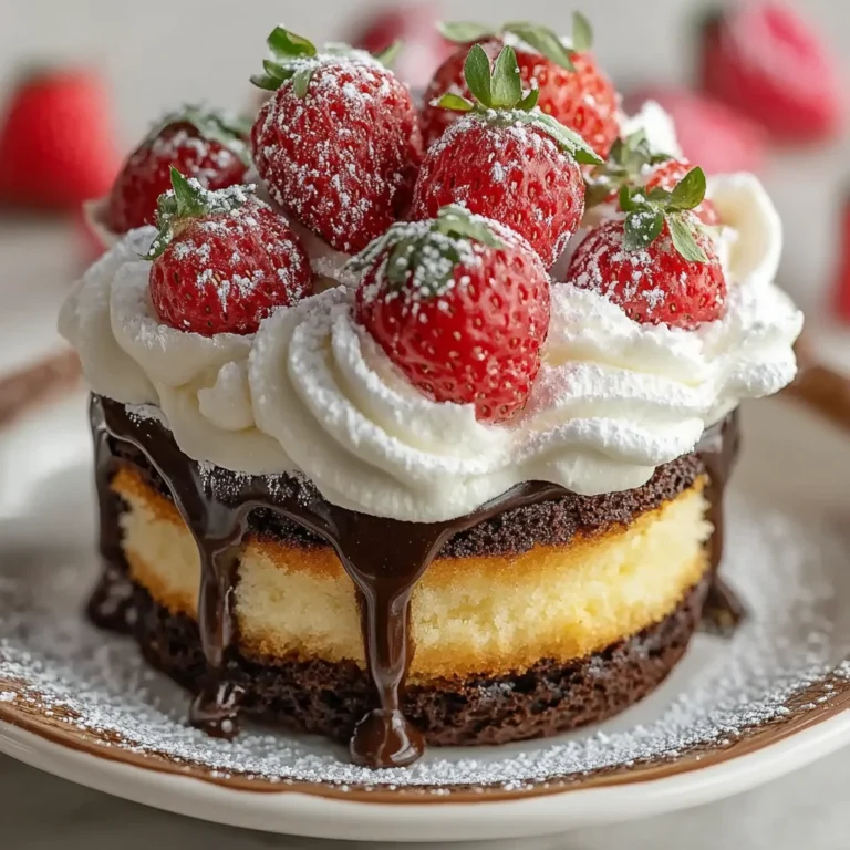 Neapolitan Cake Bowls