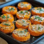 Parmesan Herb Sweet Potato Medallions