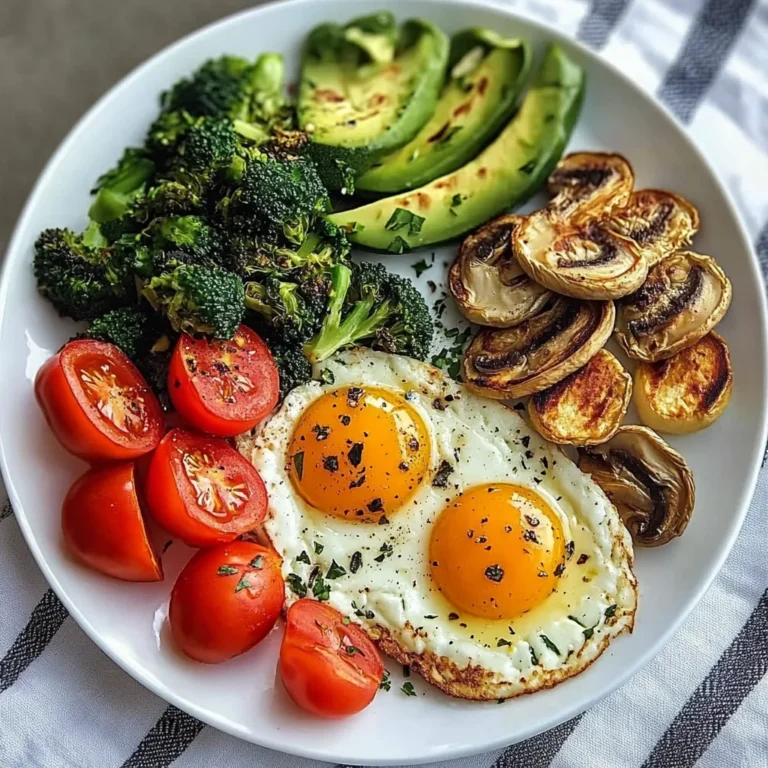 Protein-Packed Veggie Breakfast Plate