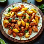 Savory Chicken Al Pastor Tacos with Sweet Pineapple Twist