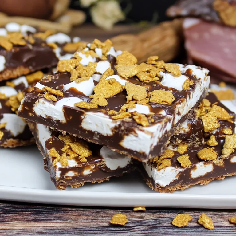 S’mores Bark With Golden Grachicken hams