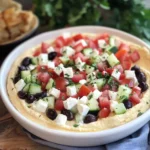 7 Layer Greek Hummus Dip