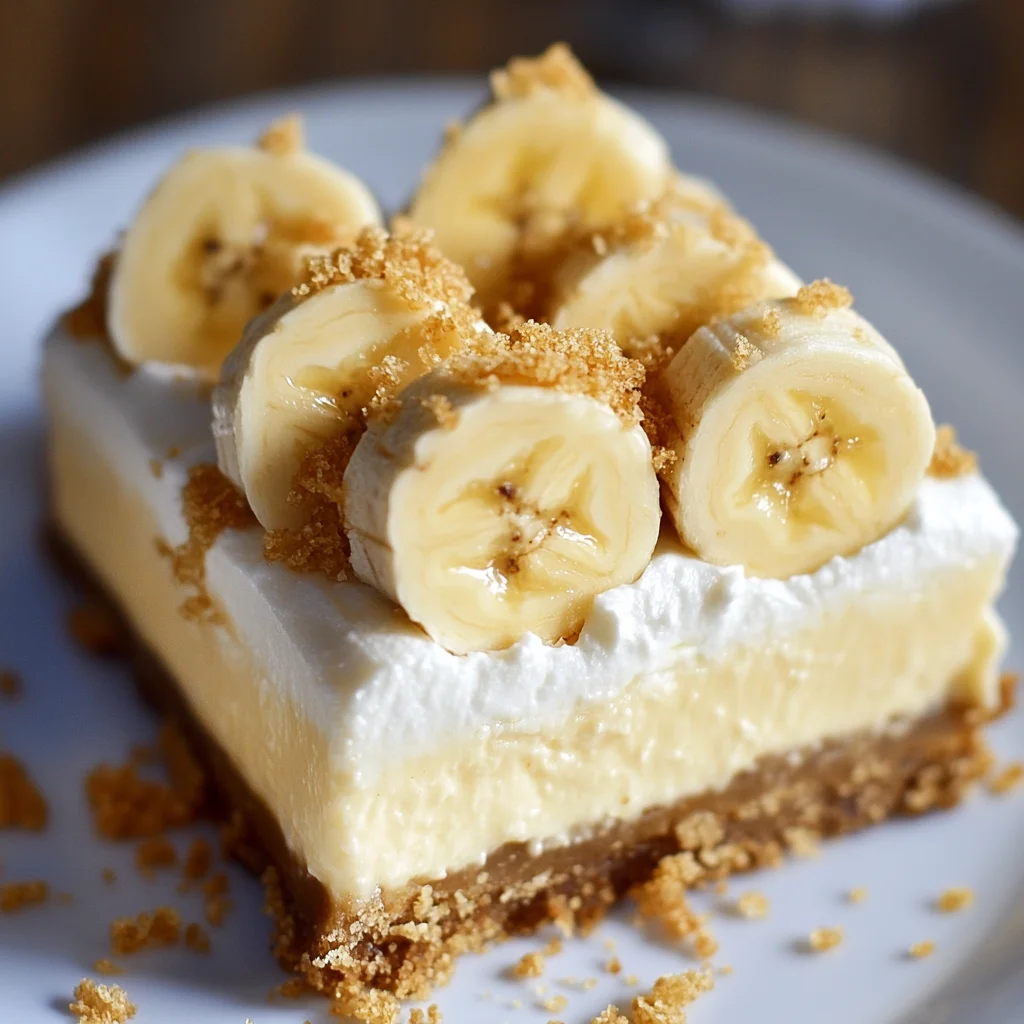 Banana Pudding Cheesecake Bars Recipe: A Must-Try Delight!