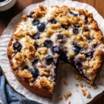 Blueberry Sour Cream Coffee Cake (Not Dry!)