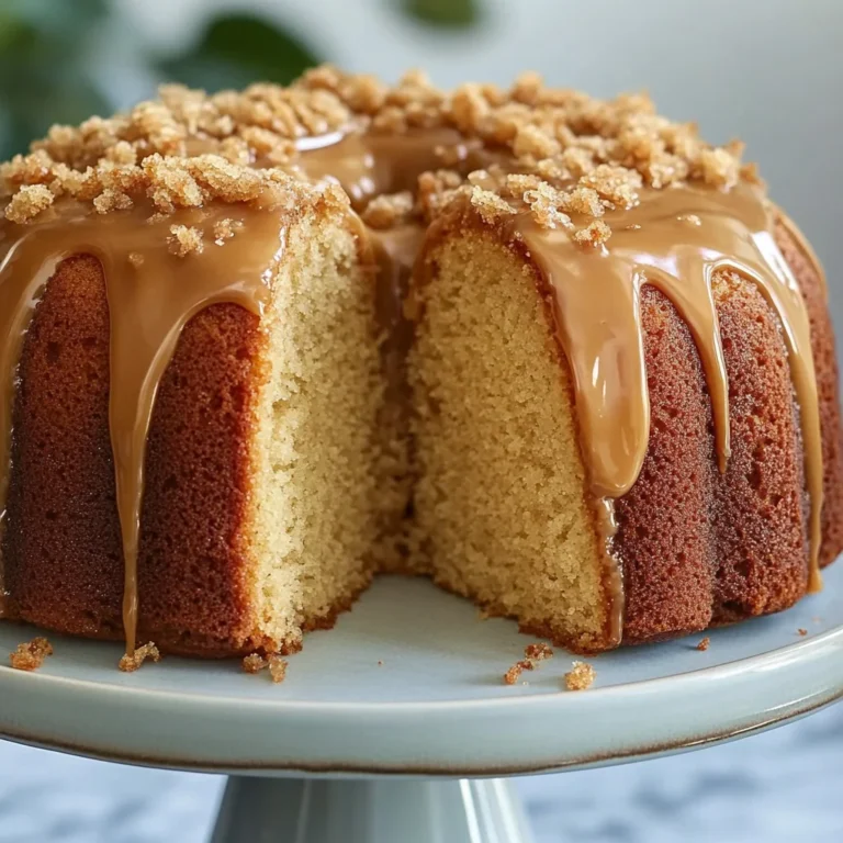 Brown Sugar Caramel Pound Cake