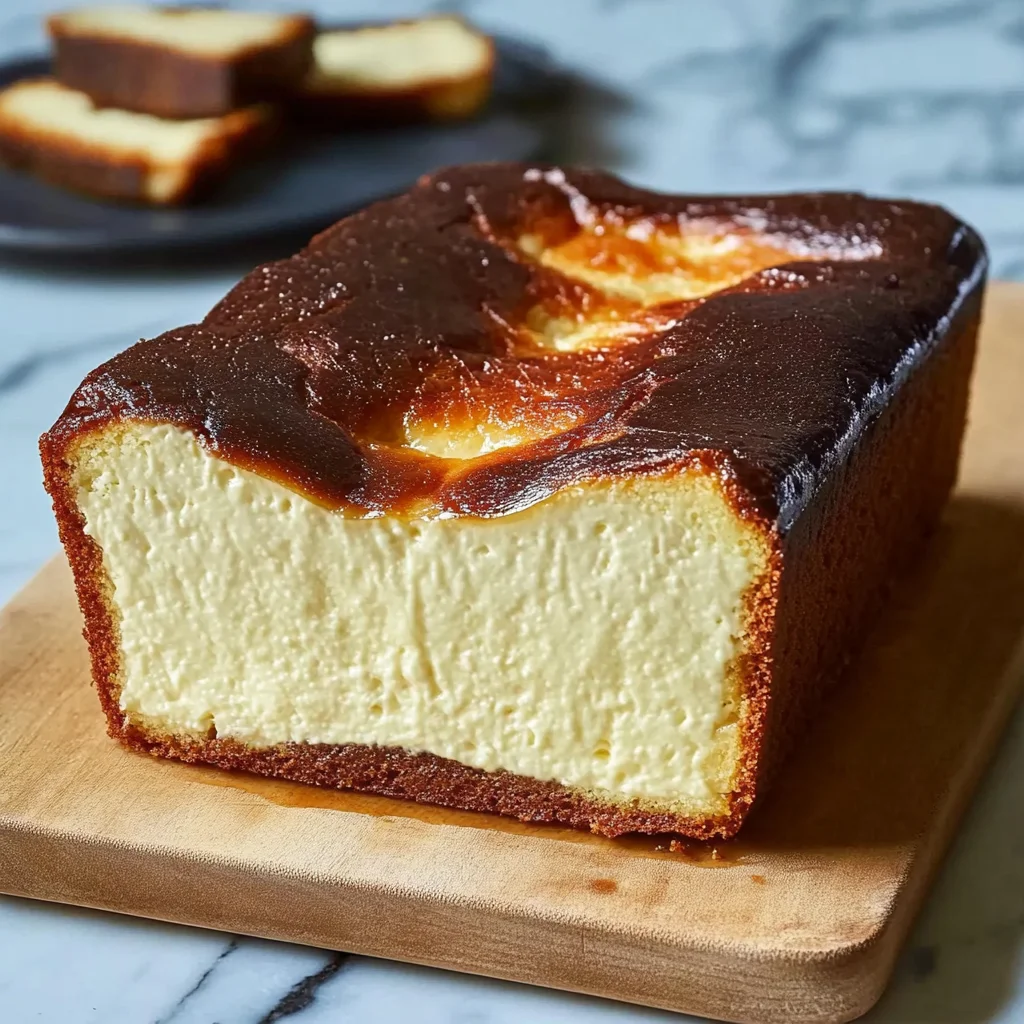 Burnt Basque Cheesecake Loaf