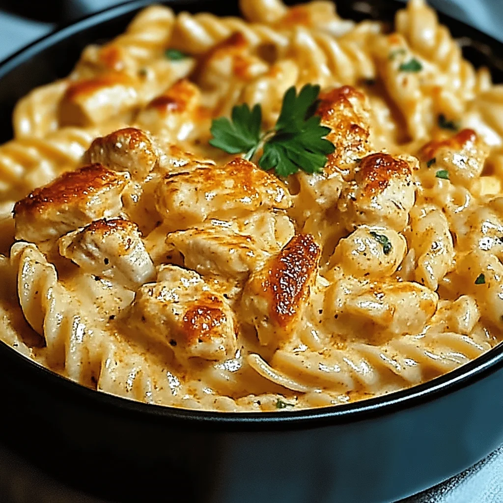Cajun Cream Cheese Chicken Pasta Bake Recipe