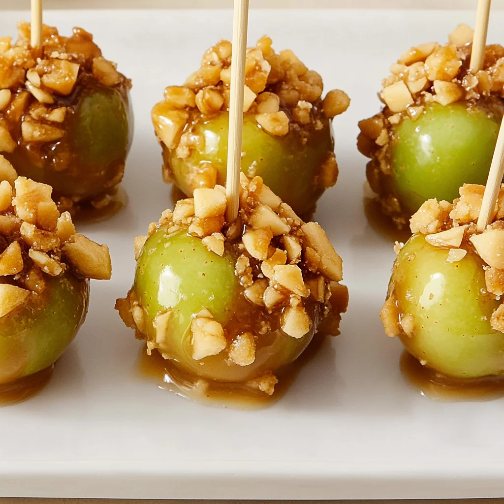 Caramel Apple Grapes