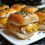 Cheesy Tuna Melt Sliders