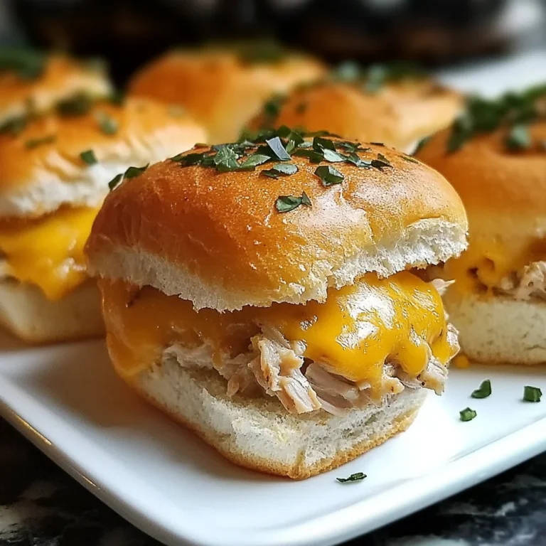 Cheesy Tuna Melt Sliders