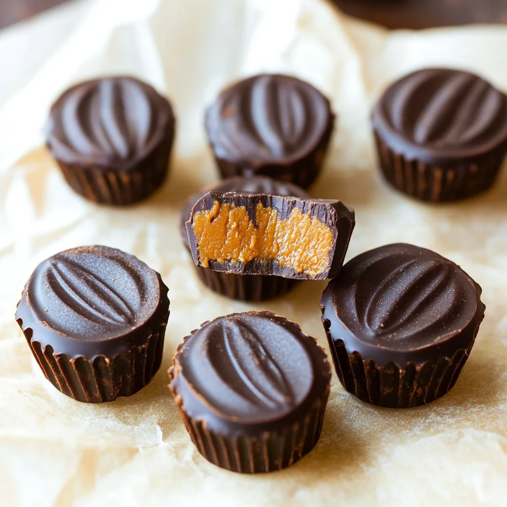 Chocolate Pumpkin Butter Cups