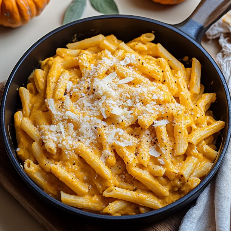 Creamy Pumpkin Pasta: A Cozy Autumn Dish That’s Comfort in a Bowl
