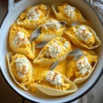 Creamy Pumpkin Ricotta Stuffed Shells