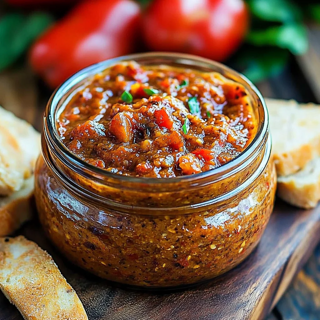 Eggplant Pepper Spread: A Delicious & Easy Recipe