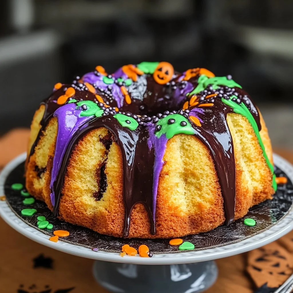 Halloween Bundt Cake
