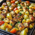 Hawaiian Chicken Sheet Pan Dinner
