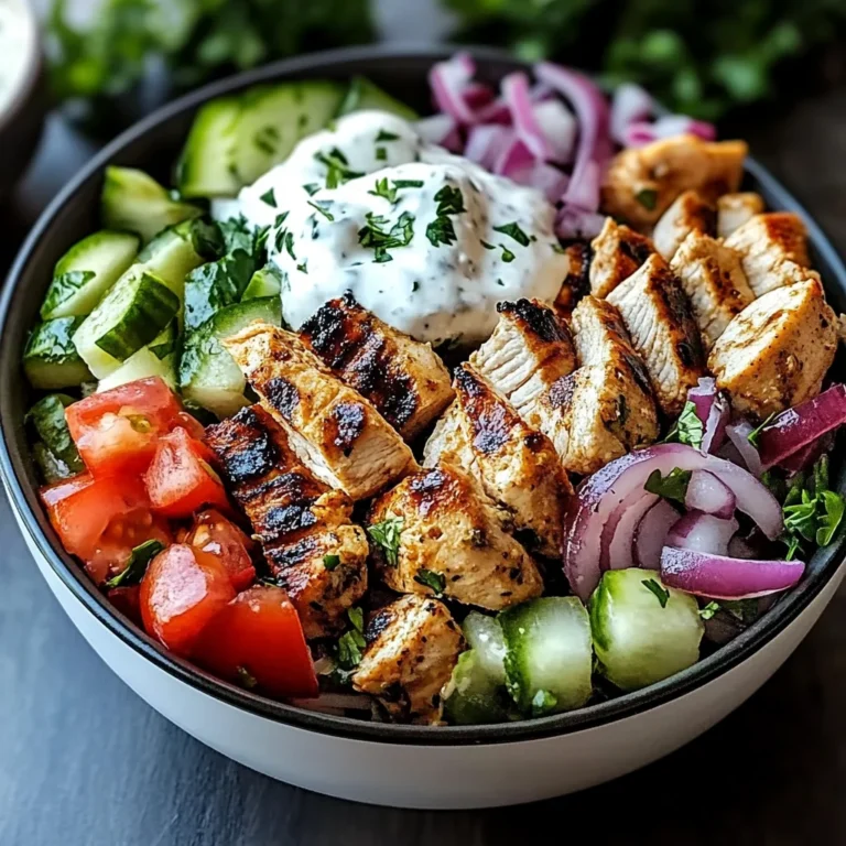 Mediterranean Chicken Bowls