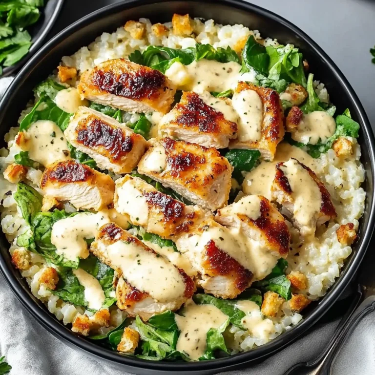 Melt In Your Mouth Caesar Chicken