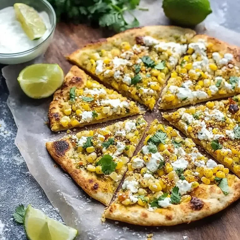 Mexican Street Corn Flatbreads