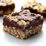 No Bake Chocolate Oatmeal Bars