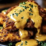 Pretzel Chicken with Mustard-Cheddar Sauce: An Amazing Ultimate Recipe