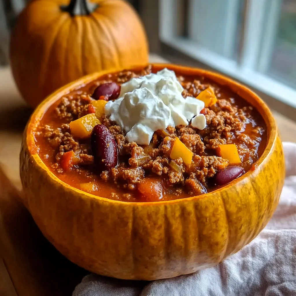 Pumpkin Chili: Cozy Fall Comfort in a Bowl