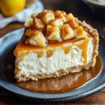 Salted Caramel Apple Pie Cheesecake