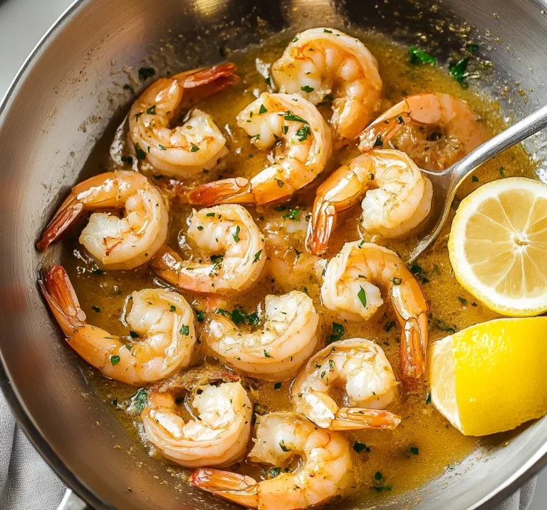 Sauteed Shrimp in Garlic Butter Sauce