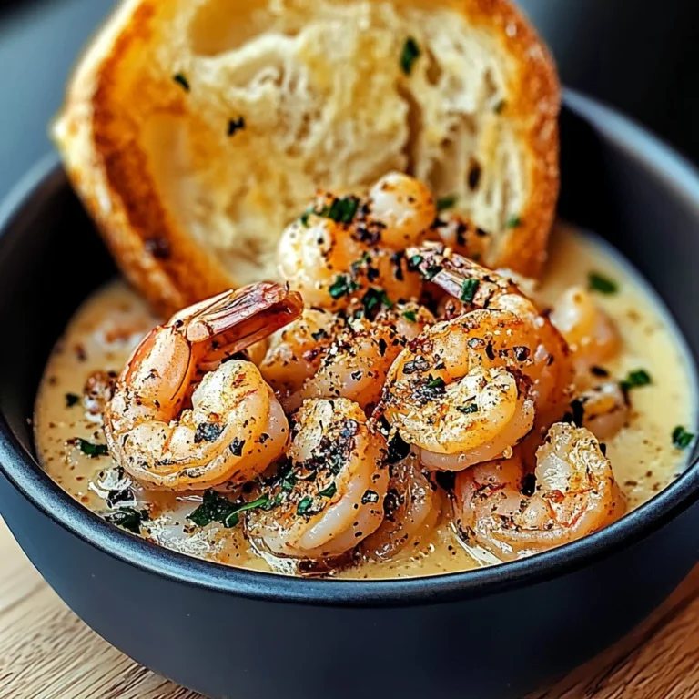 Shrimp Scampi Bowls with Garlic Bread