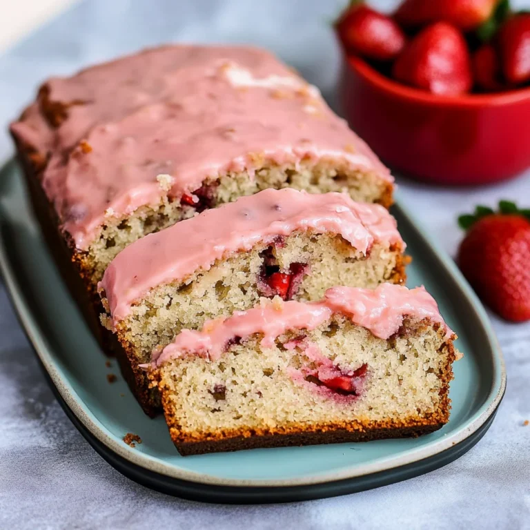 Strawberry Banana Bread Recipe