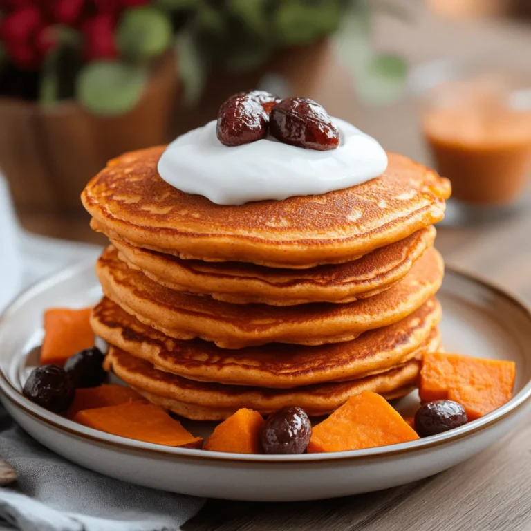 Sweet Potato Pancake