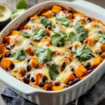 Sweet Potato and Black Bean Enchilada Casserole: A Hearty, Vegetarian Delight