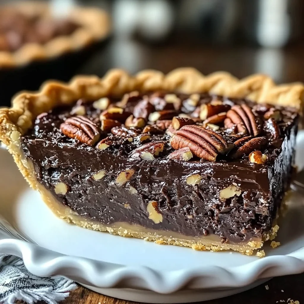 Texas Chocolate Pecan Pie