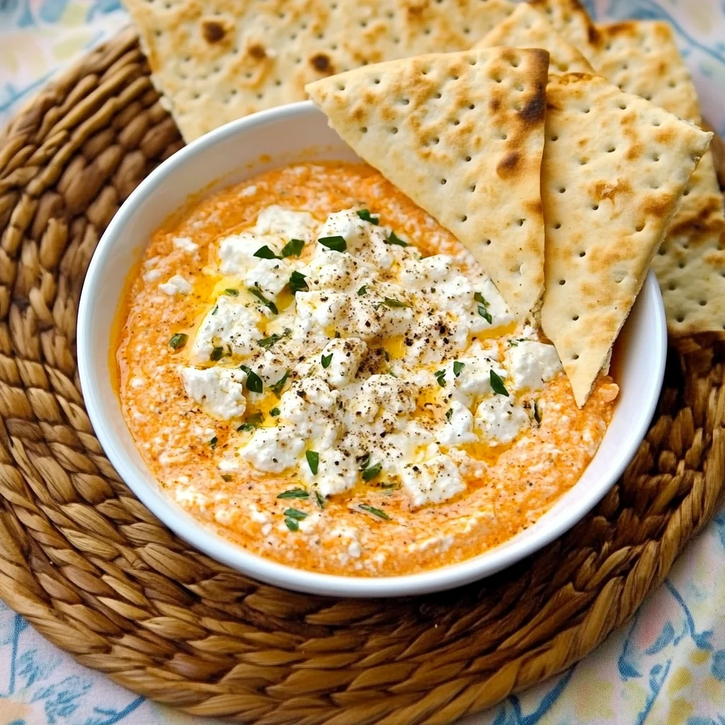 Tirokafteri (Greek Spicy Feta Dip)