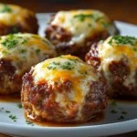 cheesy stuffed meatloaf bites