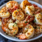 Air Fryer Garlic Parmesan Shrimp