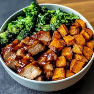 BBQ Chicken Sweet Potato Bowl Recipe