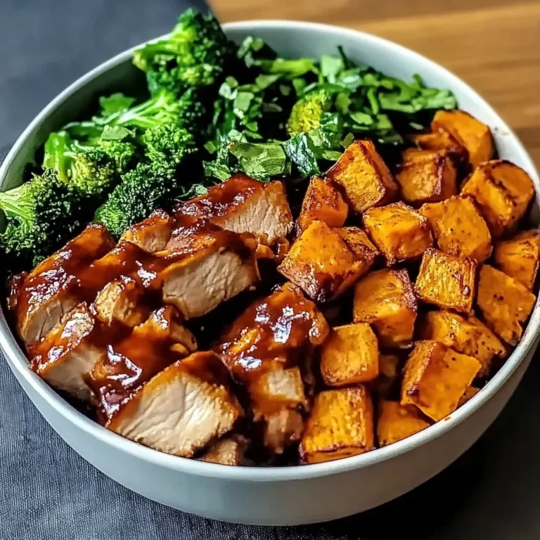 BBQ Chicken Sweet Potato Bowl Recipe