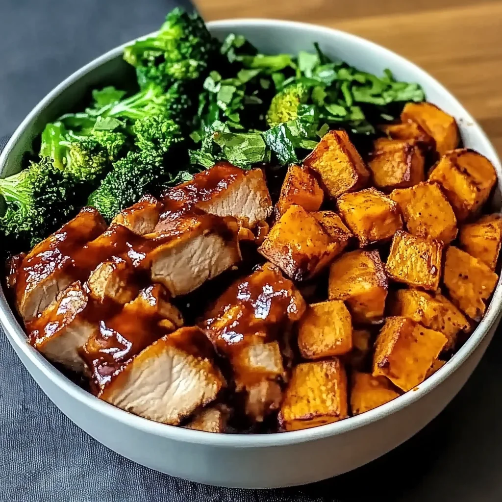 BBQ Chicken Sweet Potato Bowl Recipe