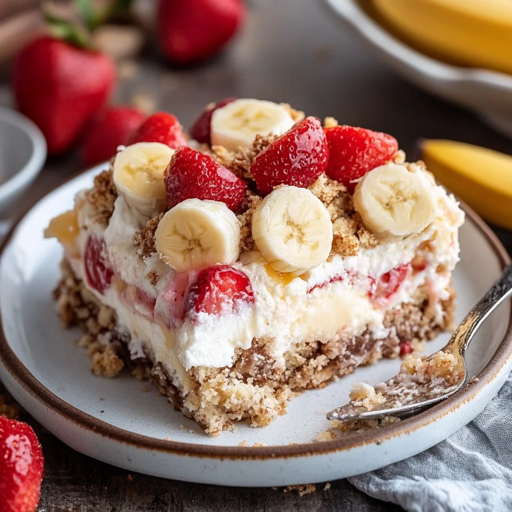 Banana Split Dump Cake Recipe